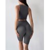 Жіночий безшовний комплект у рубчик Halter Rib + Tracks Rib Shape (POPPY SEED) Жіночий безшовний комплект у рубчик Halter Rib + Tracks Rib Shape (POPPY SEED)